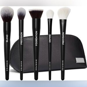 Morphe Makeup Brush & Pouch Set